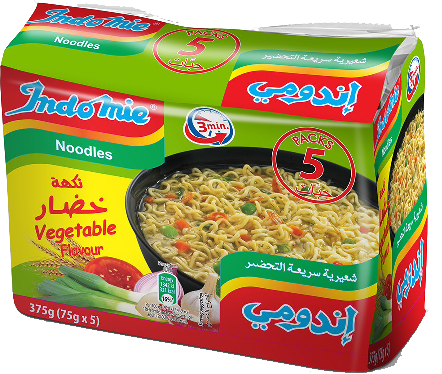 Indomie Nudlar Grönsaksmak